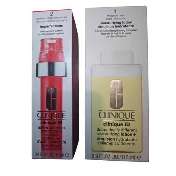 Clinique ID "Dramatically Different"  Lotion & "Imperfections" cartridge - Picture 1 of 1